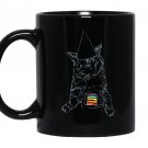 Shane dawson birthday cat Mug Black