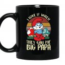 Smurfs i love it when they call me big papa Mug Black