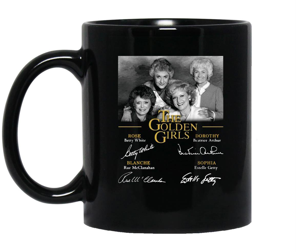 The golden signatures for fan Mug Black