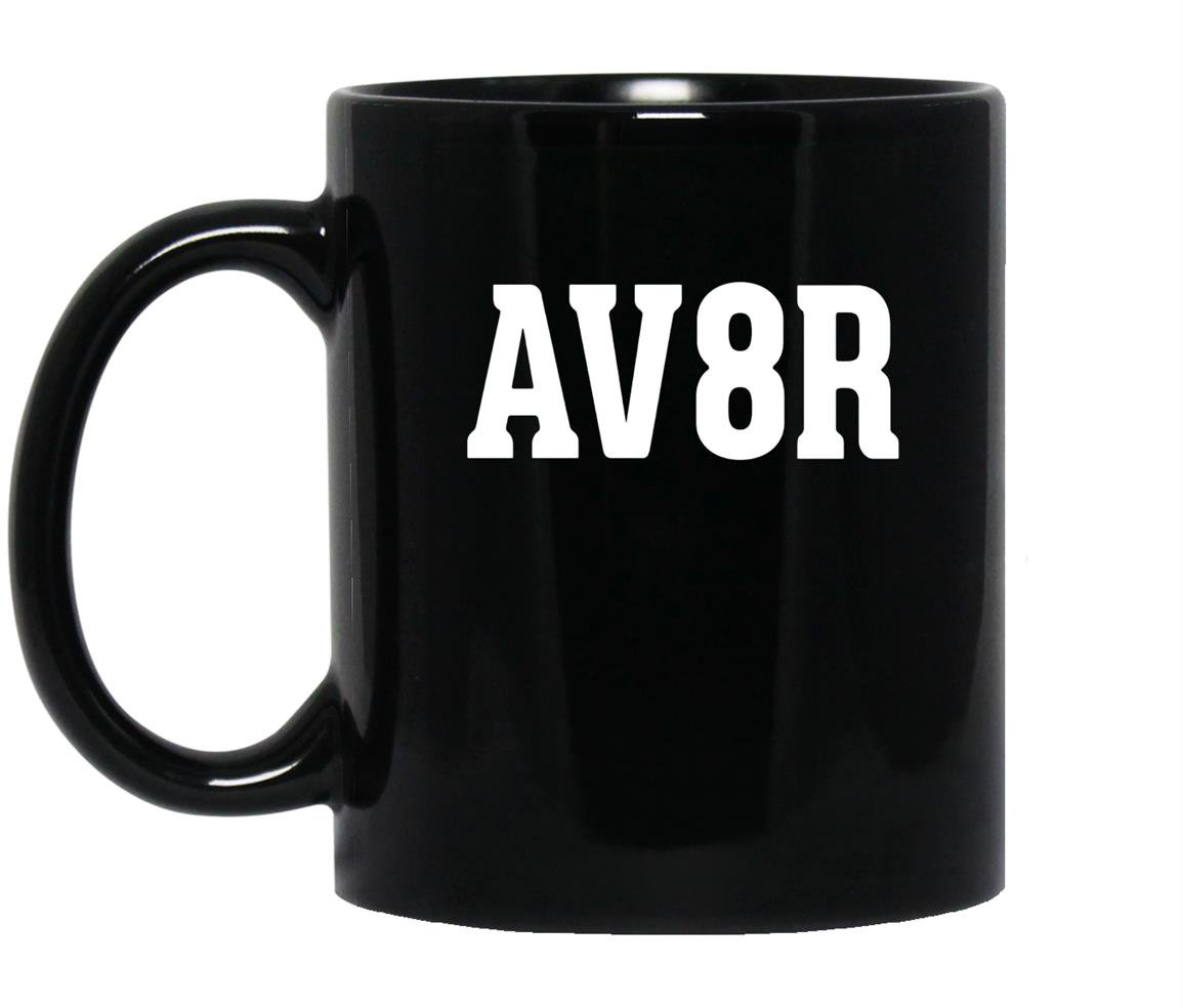 For aviation or aviators av8r Mug Black