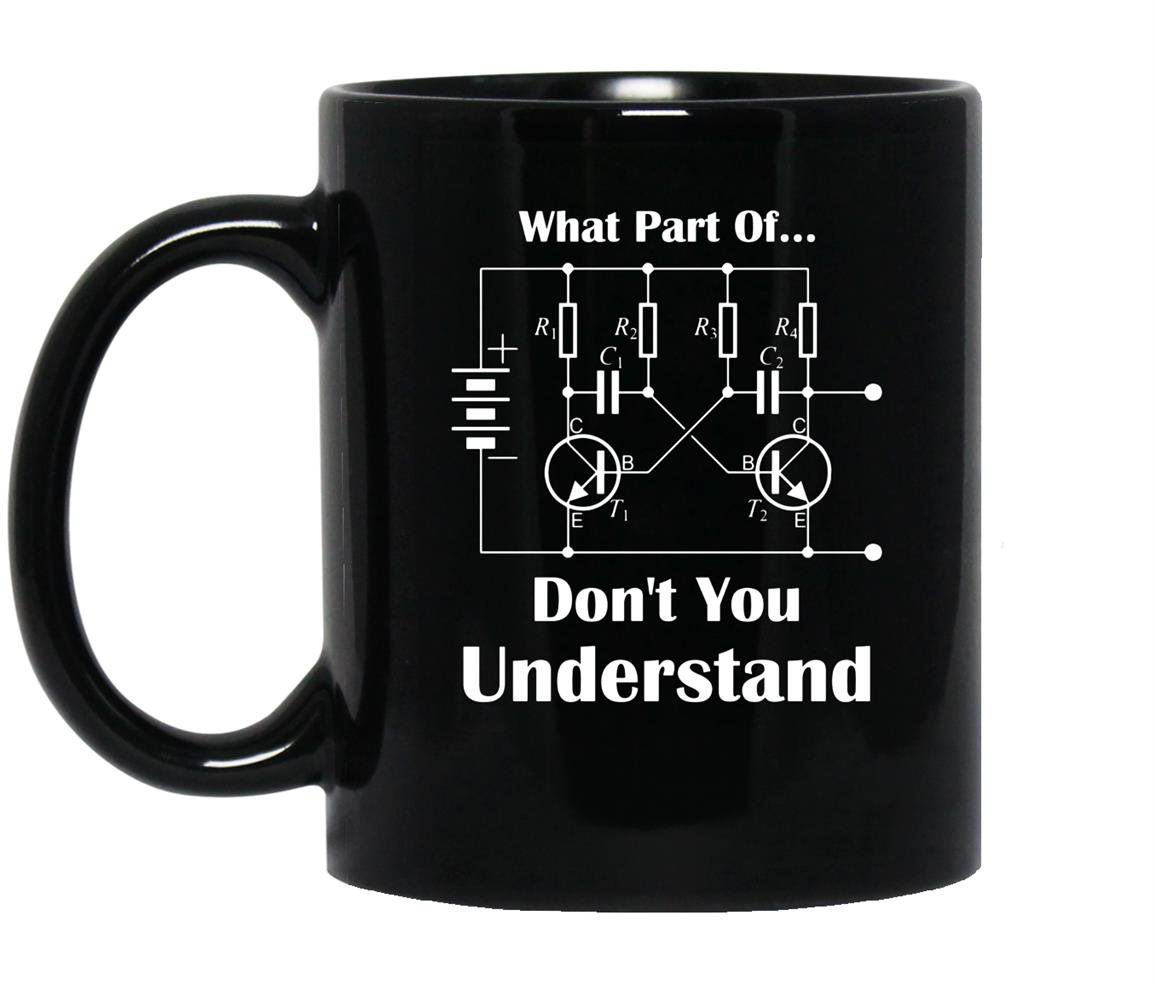 Understand electrical engineer medium Mug Black