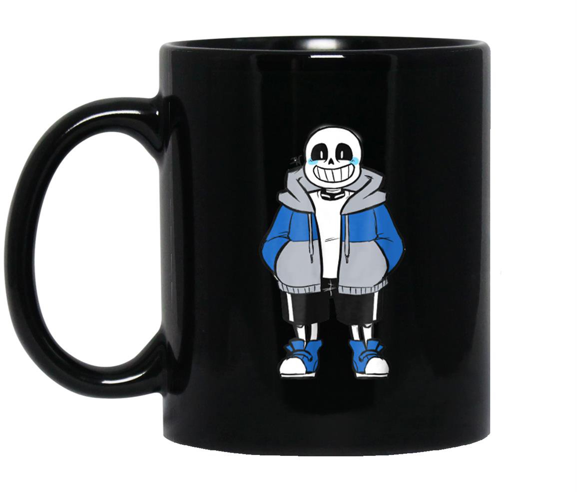 Undertale sans funny cool gift Mug Black