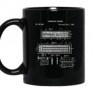 Vintage cribbage board design Mug Black