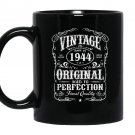 Vintage made in 1944 original birthday Mug Black