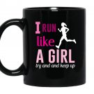 Sarcastic heather Mug Black