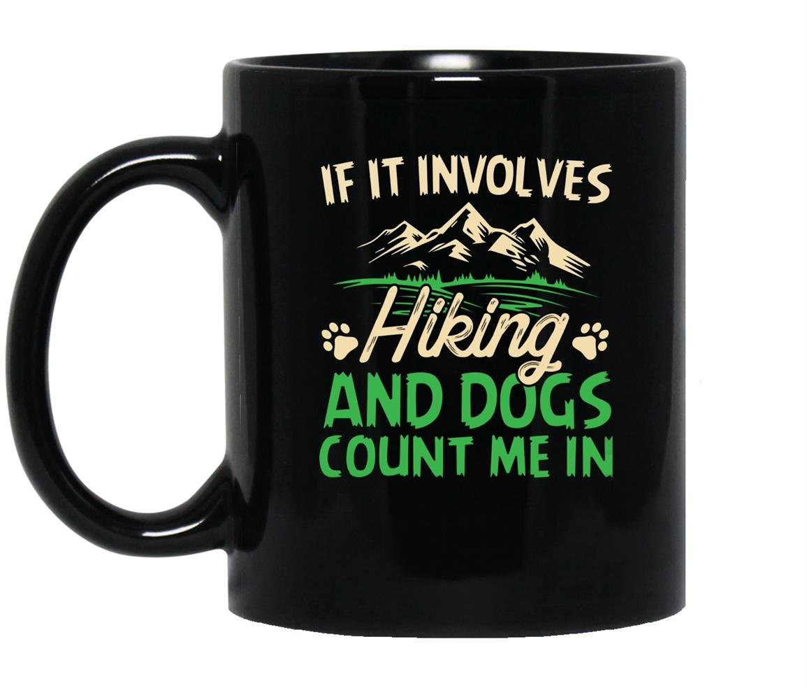 Hiking involves heather Mug Black