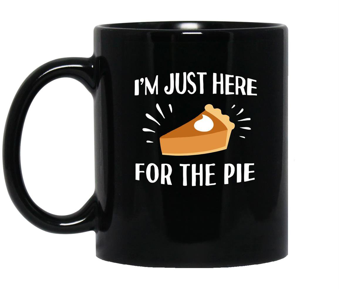 Pie thanksgiving medium heather Mug Black