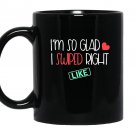Valentines day heather Mug Black