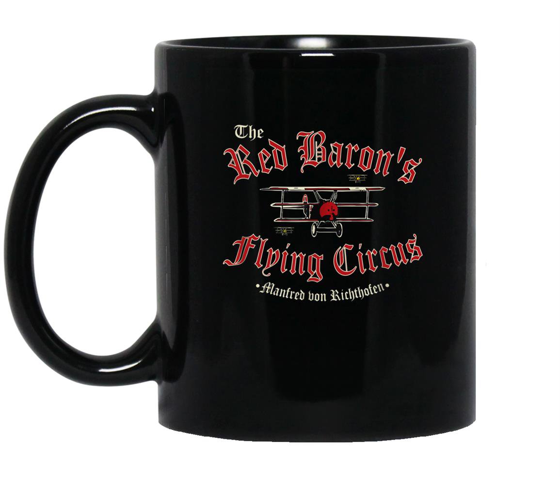 Ww1 german air force the red barons flying circus Mug Black