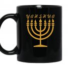 Yahshua menorah hebrew israelite yahweh yeshua torah Mug Black