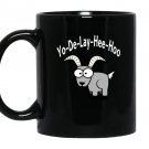 Yo de lay hee hoo yodeling mountain goat Mug Black
