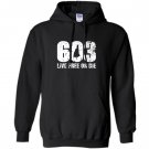 603 new hampshire live free or die Hoodie