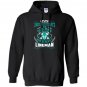 An old man who is also a lineman lineman Hoodie