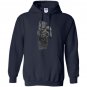 Baby groot hug stitch Hoodie