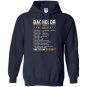 Bachelor party checklist funny bachelor party Hoodie