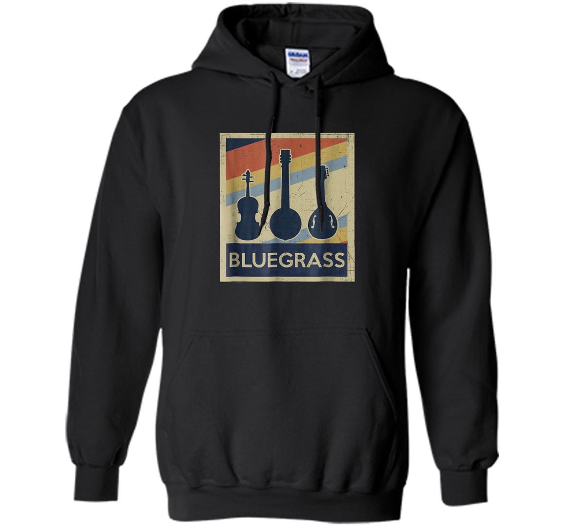 Grass vintage music instruments retro Hoodie