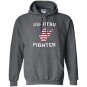 Brazilian jiu jitsu fighter usa shaka Hoodie