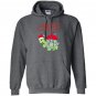 Cartoon santa turtle funny christmas Hoodie