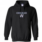 Chicago flag win vintage distressed style Hoodie