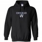 Chicago flag win vintage distressed style Hoodie