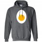 Deviled egg costume add devil horns and tail halloween Hoodie