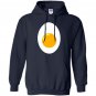 Deviled egg costume add devil horns and tail halloween Hoodie