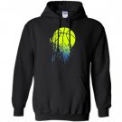 Disintegrating basketball graphic medium Hoodie