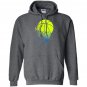 Disintegrating basketball graphic medium Hoodie