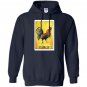 El gallo chicken mexican rooster loteria card Hoodie