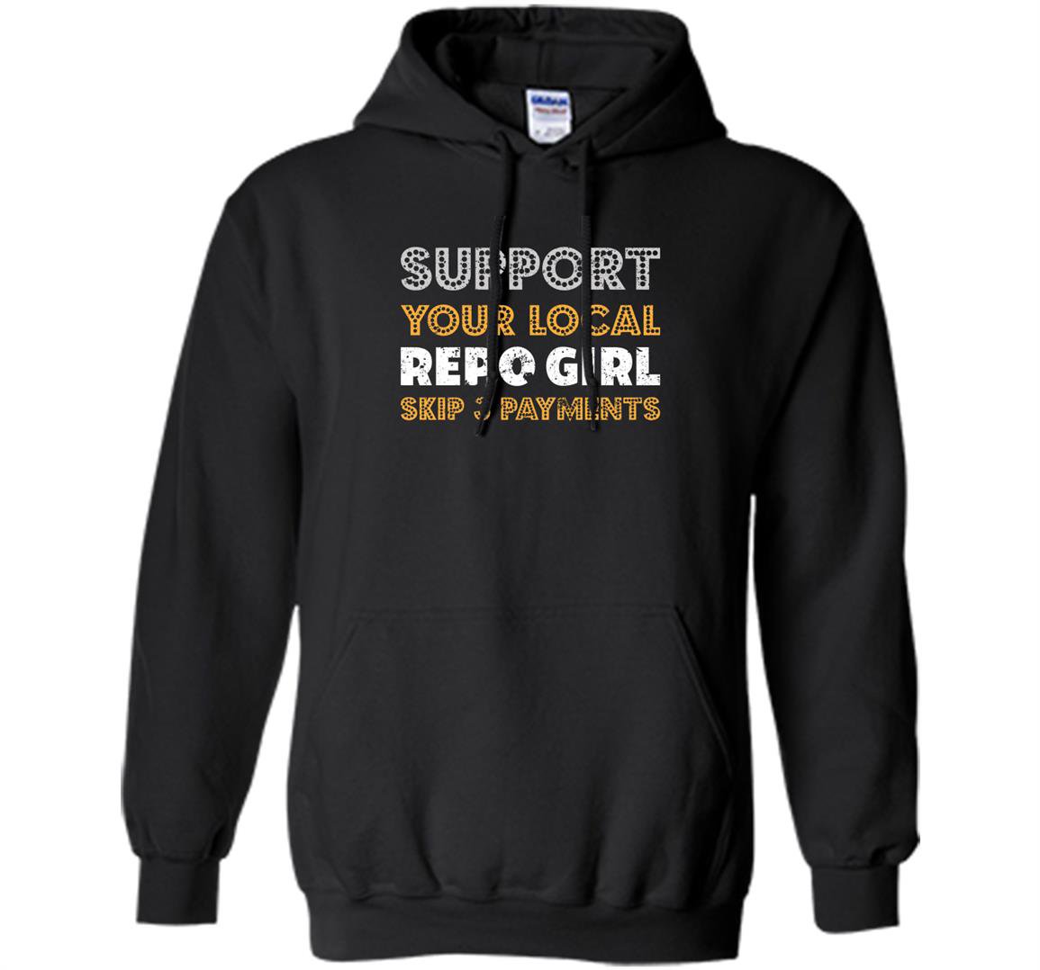 Female repo agent funny repossession Hoodie