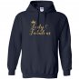 Forty and fabulous 40th birthday gold crown Hoodie