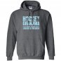 Funny hockey grandma louder prouder Hoodie