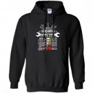 Funny mechanic hourly rate graphic Hoodie
