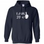 I am 39 plus middle finger funny Hoodie