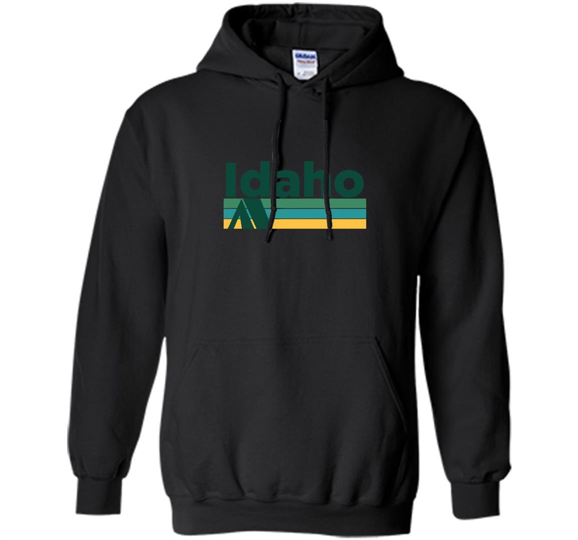 Idaho retro camping idaho Hoodie