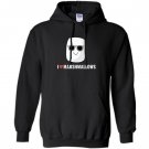 I love marshmallows cool cartoon sunglasses Hoodie