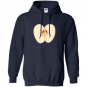 Juicy red apple funny fruit lover halloween costume Hoodie