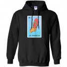 La chancla funny mexico loteria card Hoodie