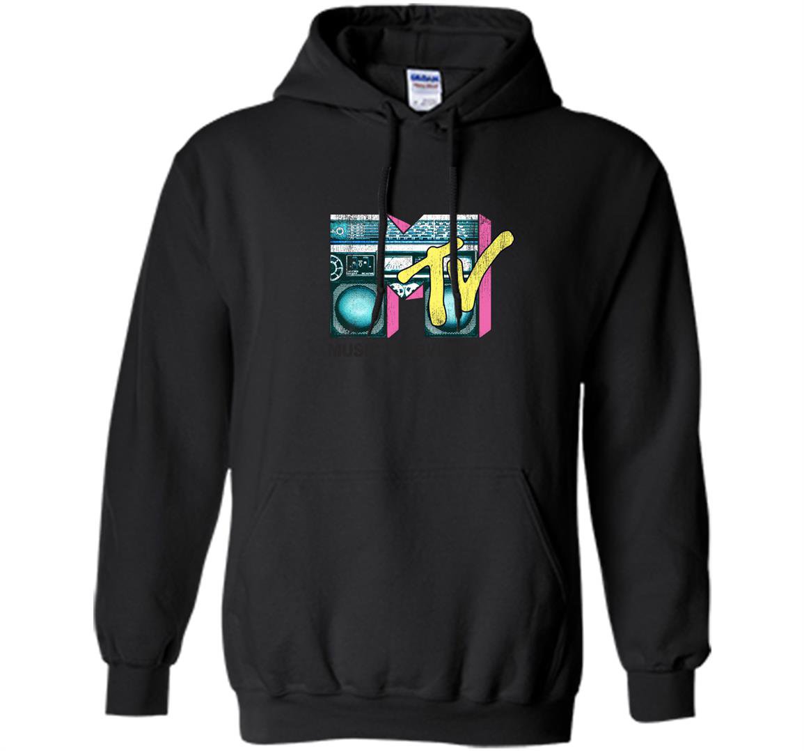 Logo retro teal boombox Hoodie