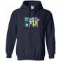 Logo retro teal boombox Hoodie