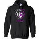 Lupus awareness i wear purple Hoodie