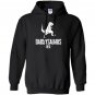 Daddysaurus rex father gift Hoodie