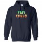 Papi chulo cool padre colorful Hoodie