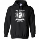 Mini schnauzer gift schnauzer dog shadow Hoodie