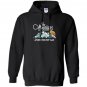 Mountains are calling i must go retro 80s vibe Hoodie