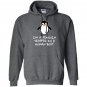 Penguin trapped human body Hoodie