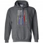 Police no one fights alone police Hoodie