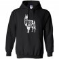 Prob llama llamas costume heather Hoodie