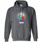 Resist rainbow flag anti trump lgbt gay pride Hoodie