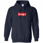 Savage box logo Hoodie